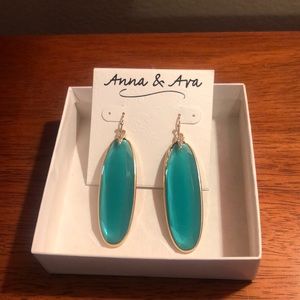 Earrings - turquoise